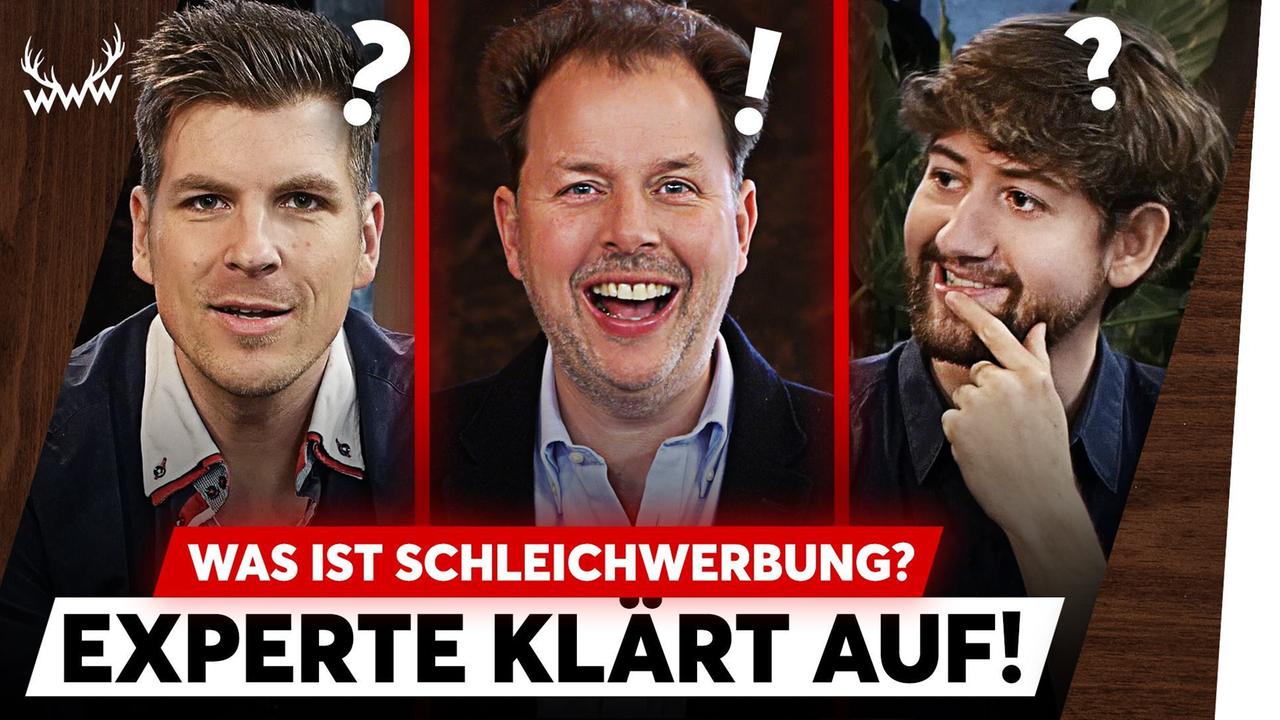 Streit um Schleichwerbung: Was ist erlaubt? - Behaind, RobBubble & Christian Solmecke im Talk