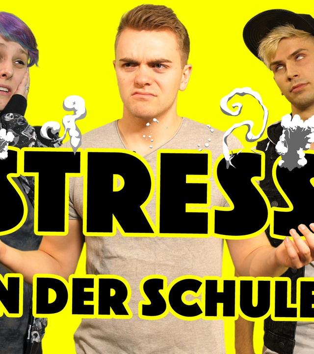 Stress in der Schule - BUBBLES mit Coldmirror, Simon Will, Franca und KostasKind