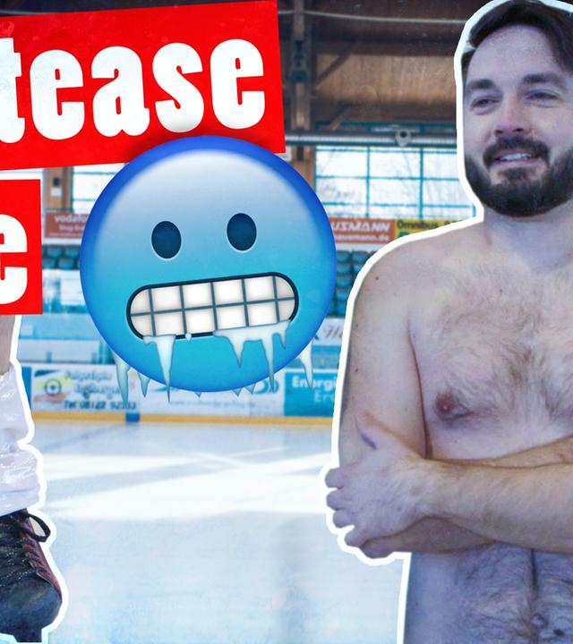Strip-Bestrafung: Fangen auf Glatteis II Das schaffst Du nie!