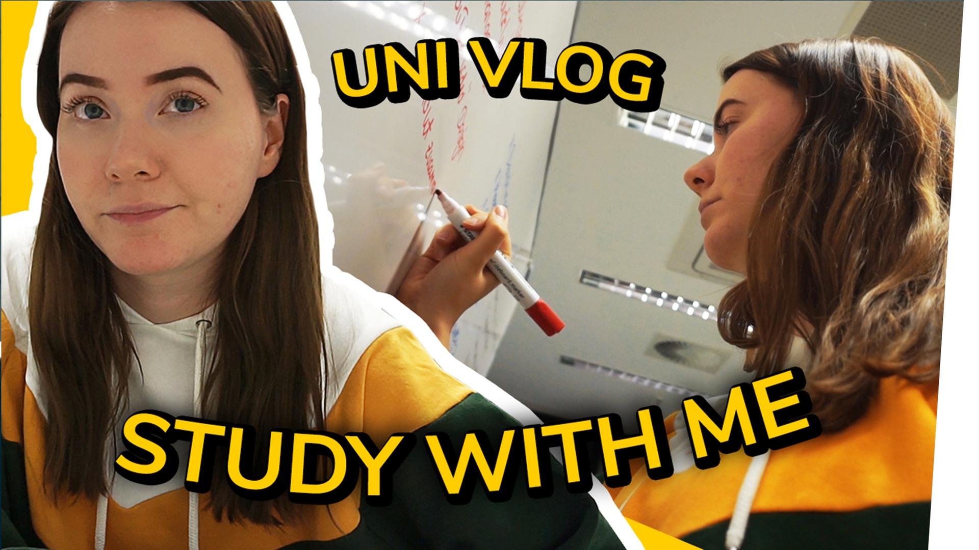 STUDY WITH ME - super produktiver Tag in der Uni // study vlog