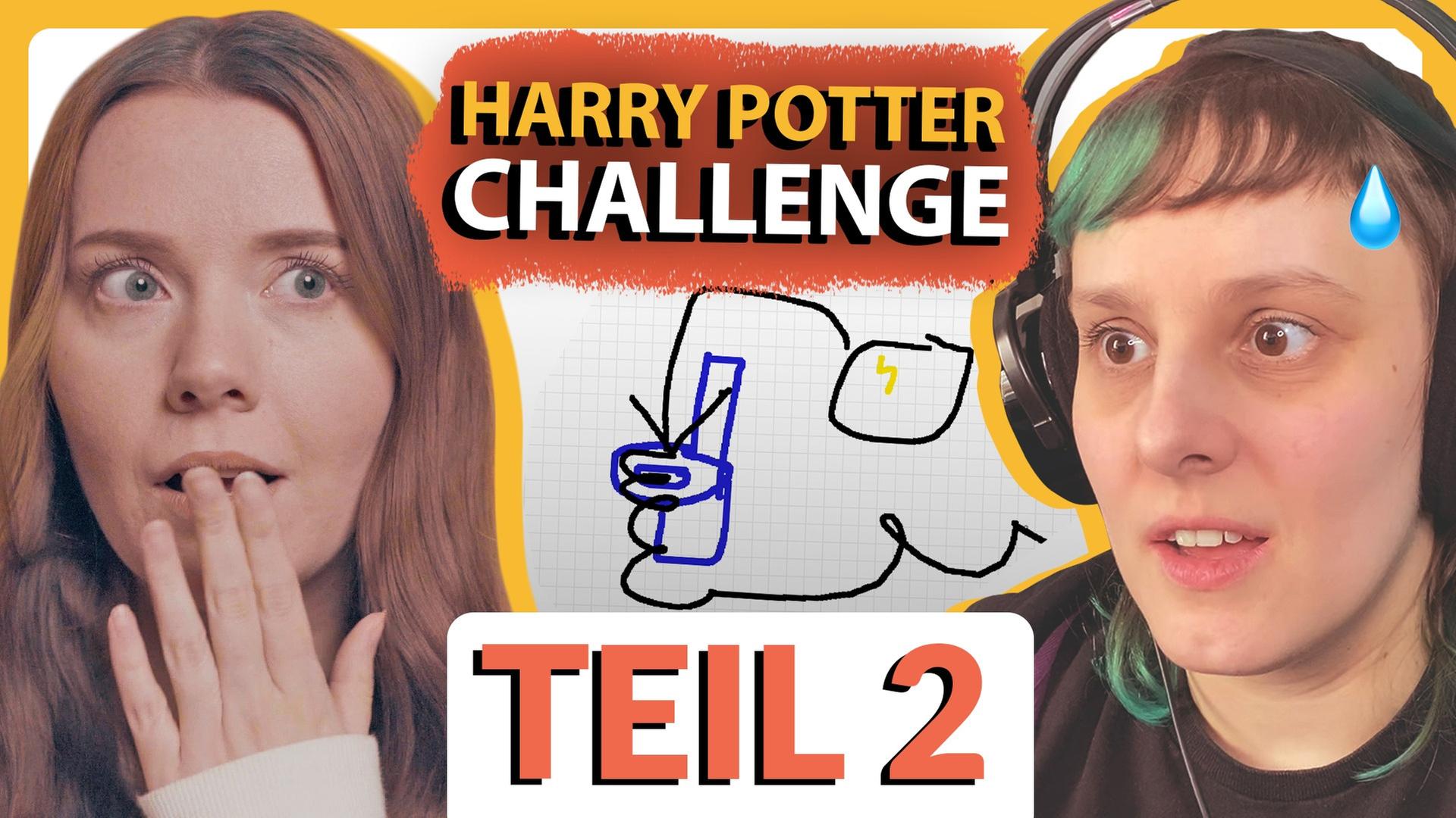 TEIL 2: Wir malen NOCHMAL Harry Potter SZENEN mit @coldmirror ️