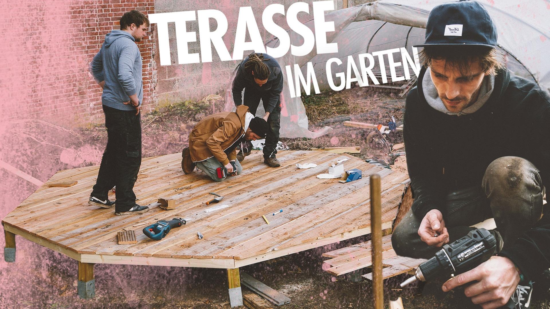 Terrasse im Garten - So lässt's sich aushalten