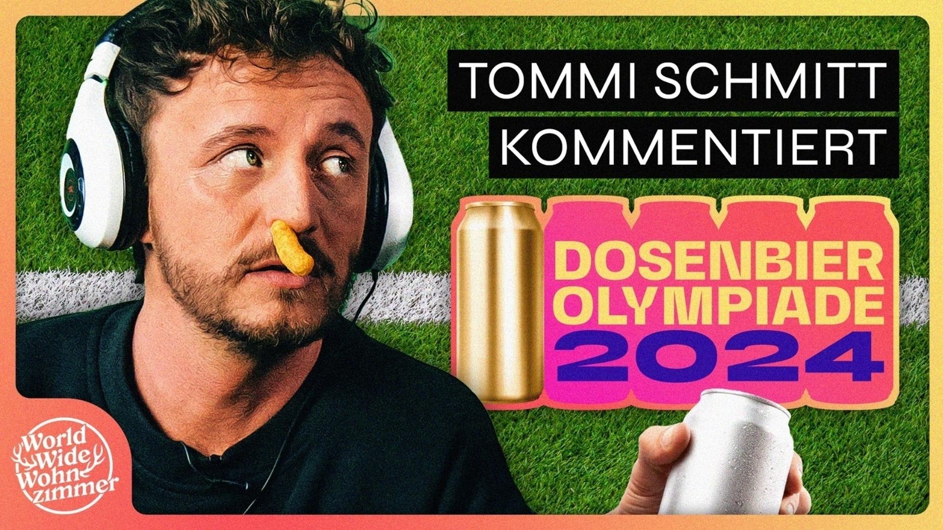 Tommi Schmitt kommentiert die Dosenbier-Olympiade 2024! - Promis vor'm Prompter