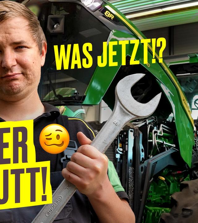 Traktor-Traumjob: 1 Tag als Landmaschinenmechatroniker I Hundert Hektar Heimat