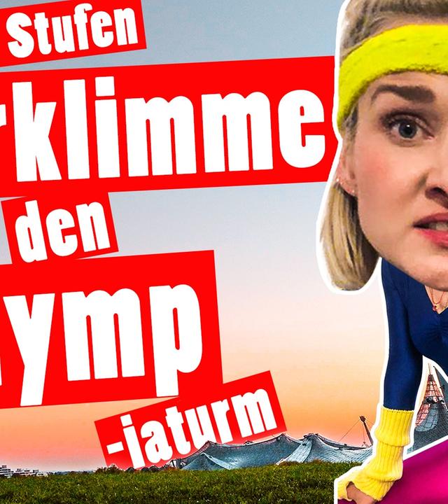 Treppen-Strafen: Lauf den Olympiaturm hoch! -- Das schaffst du nie!