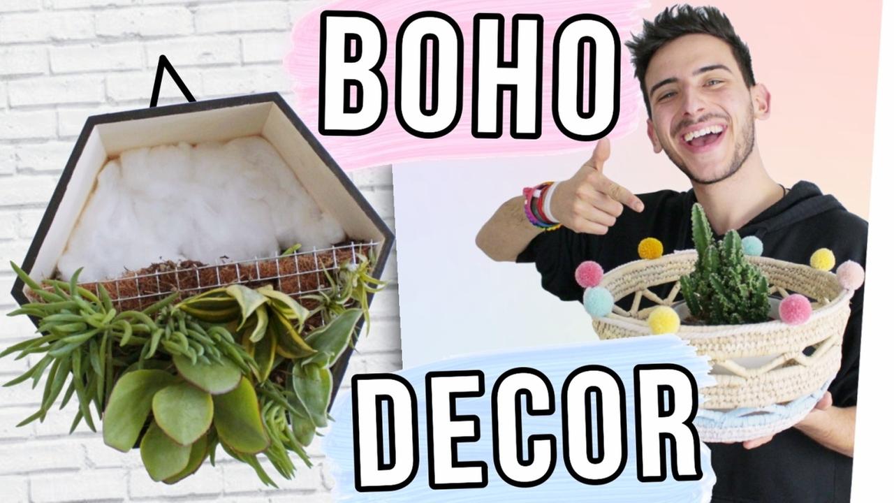 Tumblr Zimmer Deko! DIY Boho Dekoration selber machen - Deutsch 2019