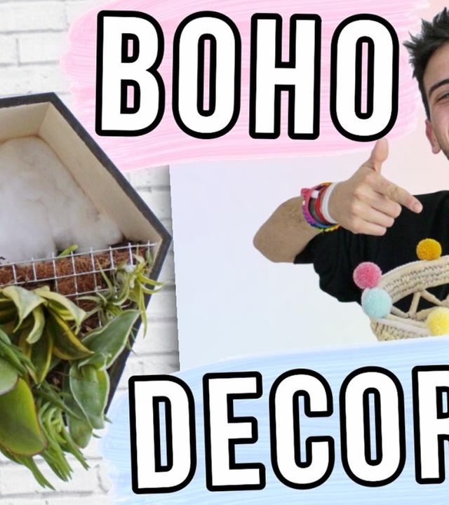 Tumblr Zimmer Deko! DIY Boho Dekoration selber machen - Deutsch 2019
