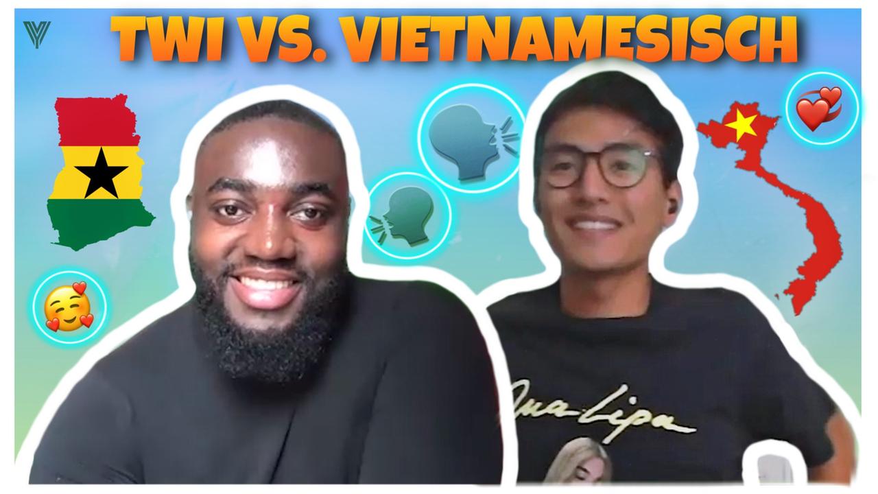 Twi vs. Vietnamesisch! Sprachchallenge - YeboahsVLOGS