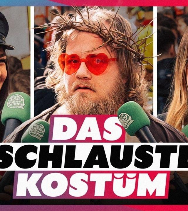 UMFRAGE an KARNEVAL: Wie heißt unser Vizekanzler? - Das schlauste Kostüm Deutschlands