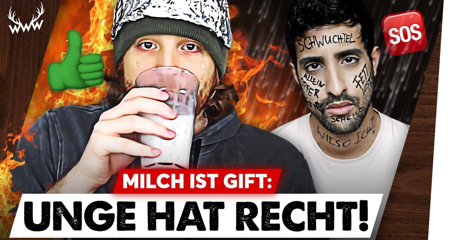 Unge hat RECHT: Milch ist TÖDLICH! • Wir HELFEN Sami Slimani! - #WWW