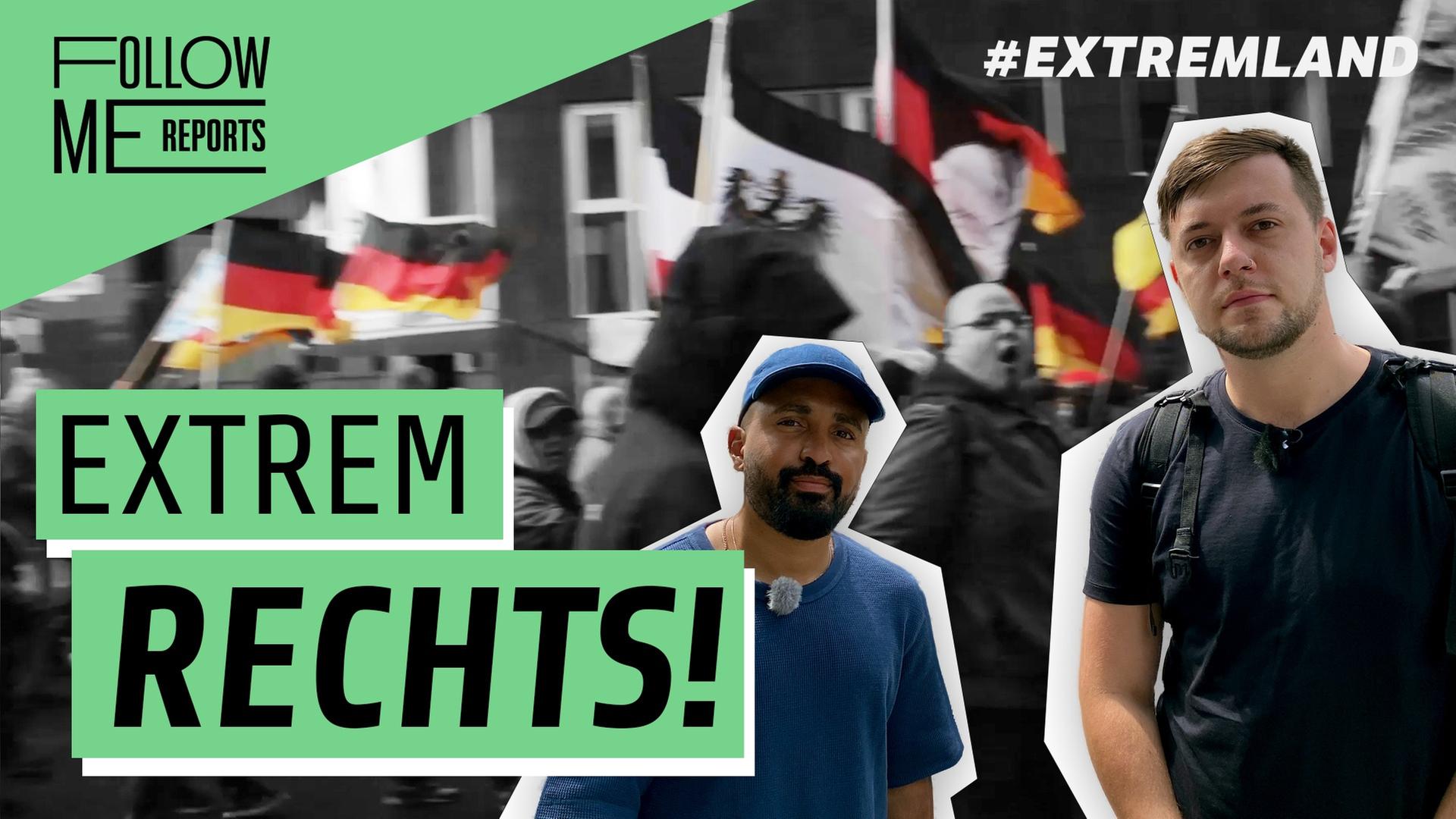 Unter Neonazis: Als Journalist auf Volkslehrer-Kundgebung