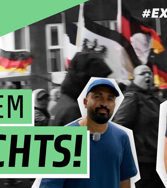 Unter Neonazis: Als Journalist auf Volkslehrer-Kundgebung