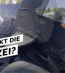 Unterwegs mit der Bereitschaftspolizei