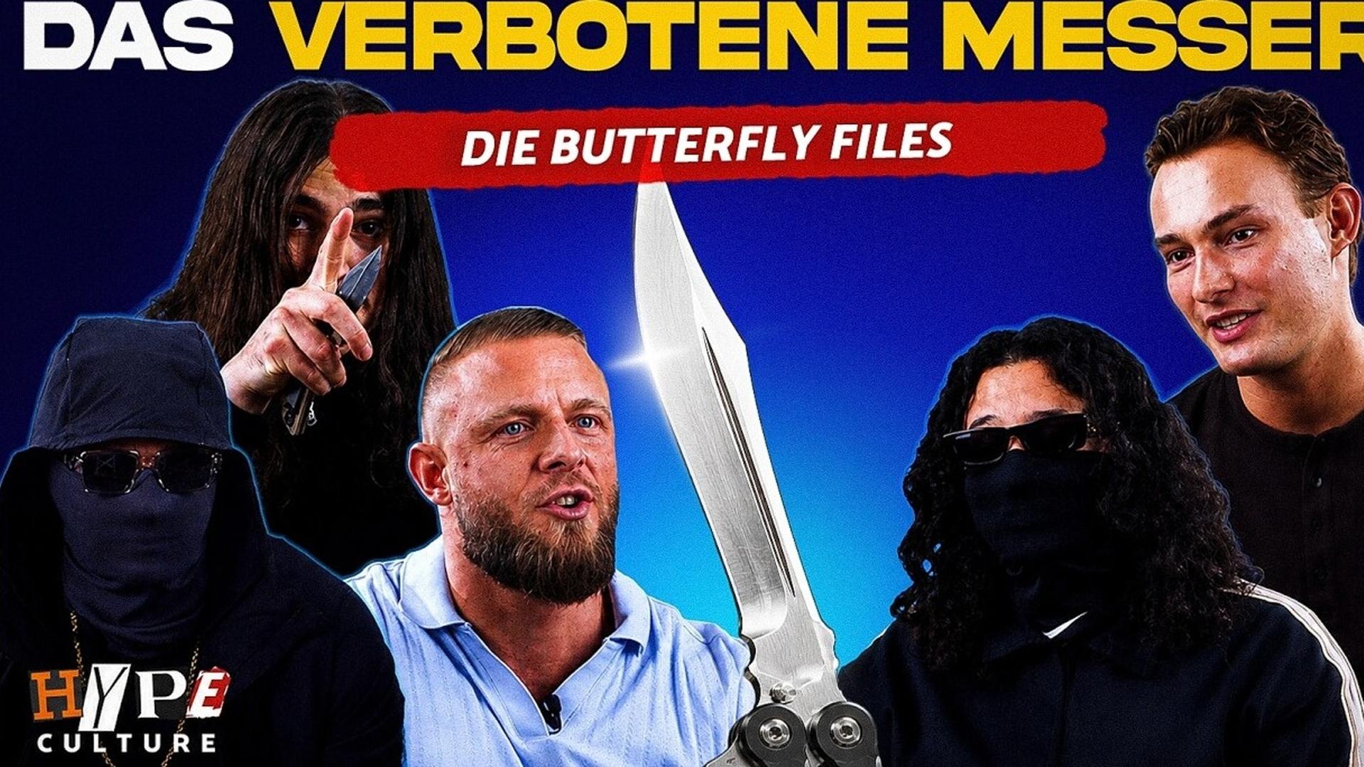 Verboten und trotzdem Legende: DAS BUTTERFLY MESSER II FOREVER EVER mit Jeff Milchgesicht & Sazou