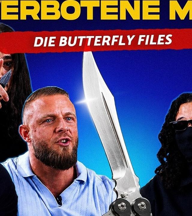 Verboten und trotzdem Legende: DAS BUTTERFLY MESSER II FOREVER EVER mit Jeff Milchgesicht & Sazou