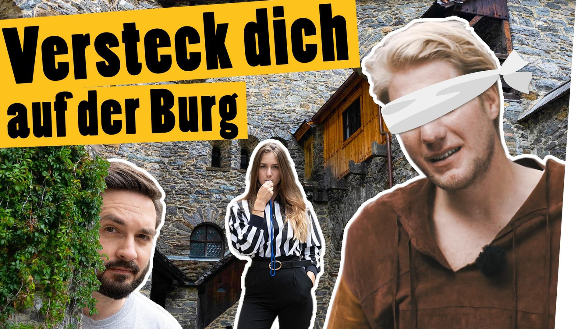 Verstecken auf der Burg mit Schiedsrichterin -- Challenge -- Das schaffst du nie!