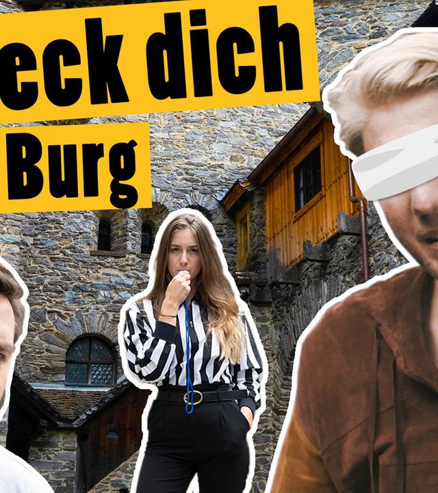 Verstecken auf der Burg mit Schiedsrichterin -- Challenge -- Das schaffst du nie!