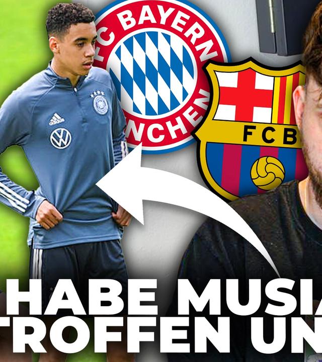 Visca Barca über sein Treffen mit Musiala, Reus und Gnabry