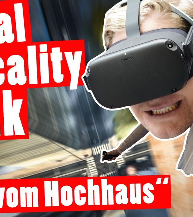 VR-PRANK: Hat Marc Höhenangst und wird er springen? -- Das schaffst du nie!