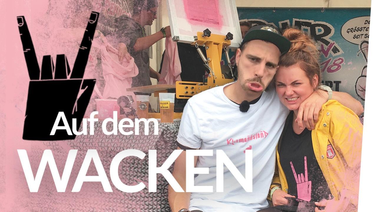 Wacken Festival mit Brösel, T-Shirts verschenken & Siebdruck - Kliemannsland