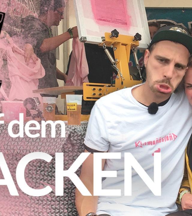 Wacken Festival mit Brösel, T-Shirts verschenken & Siebdruck - Kliemannsland