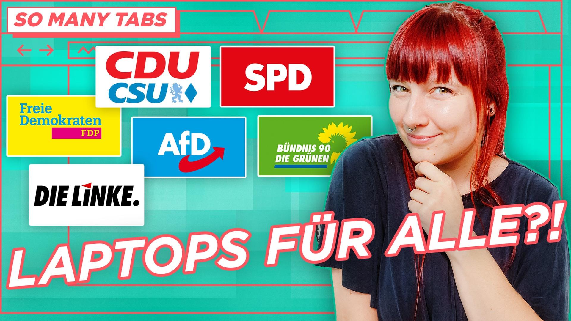 Wahlkampf: Das wollen die Parteien #Bundestagswahl2021 #Netzpolitik