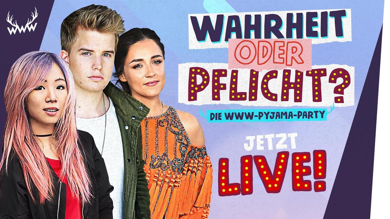 WAHRHEIT oder PFLICHT?! (mit Regina Hixt, KAYEF & Kiko) - #WWWLive