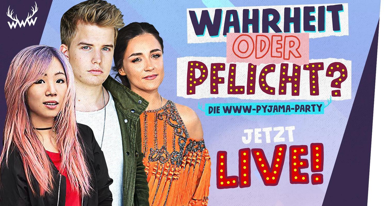 WAHRHEIT oder PFLICHT?! (mit Regina Hixt, KAYEF & Kiko) - #WWWLive