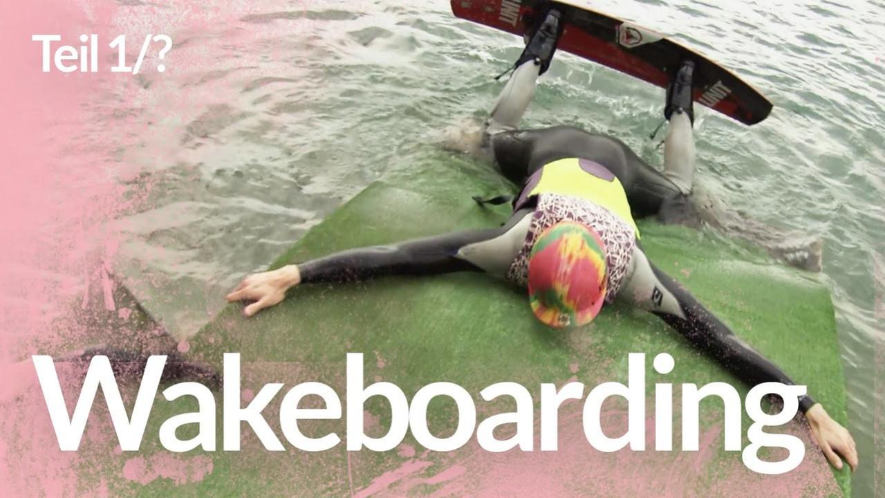 Wakeboarden lernen - Fynn will zum Wake the line