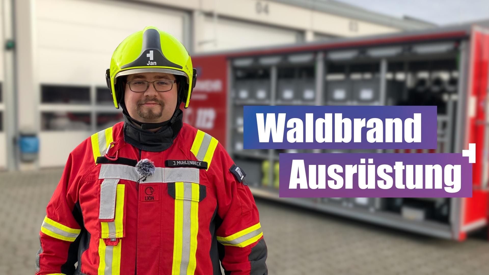 Waldbrand - So löscht die Feuerwehr!