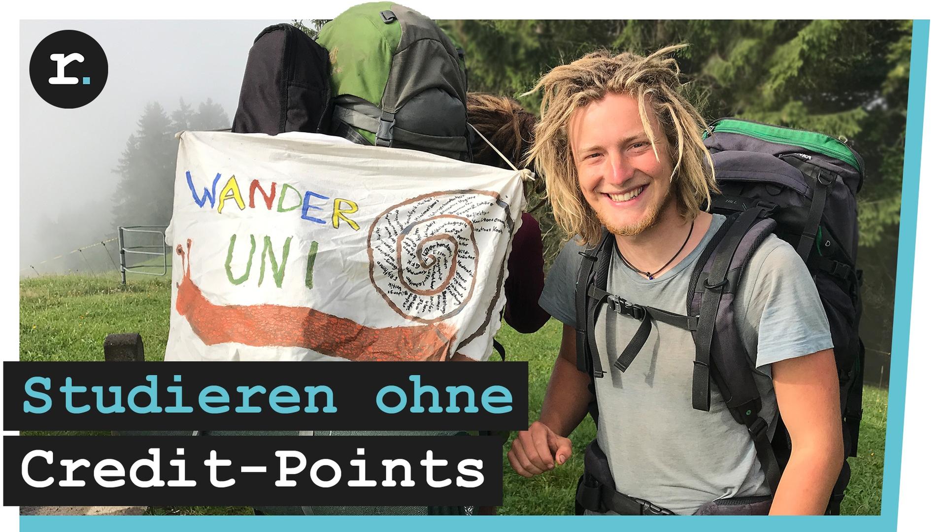 Wanderuni: Rucksack-Studium für Aussteiger