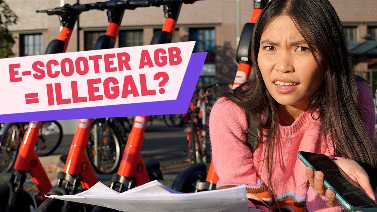 Warum du nicht auf einen E-Scooter steigen solltest (ohne die AGB zu lesen)