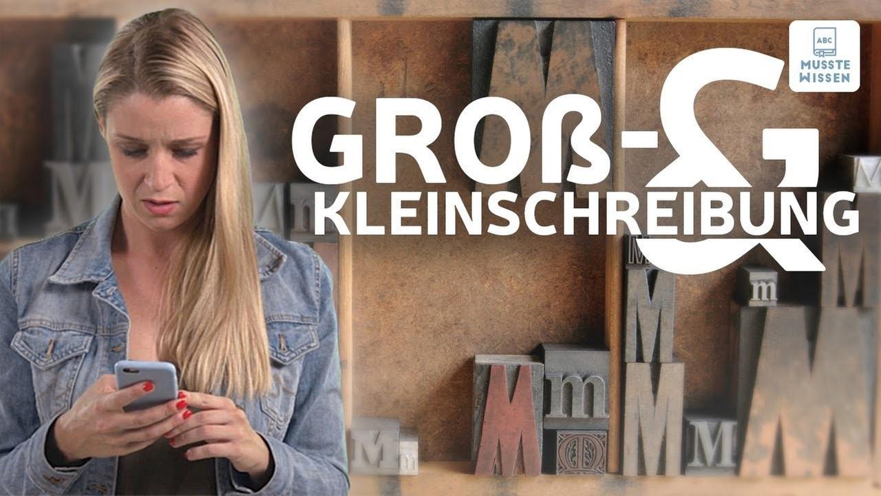 Bild für Warum gibt es die Groß und Kleinschreibung I musstewissen Deutsch