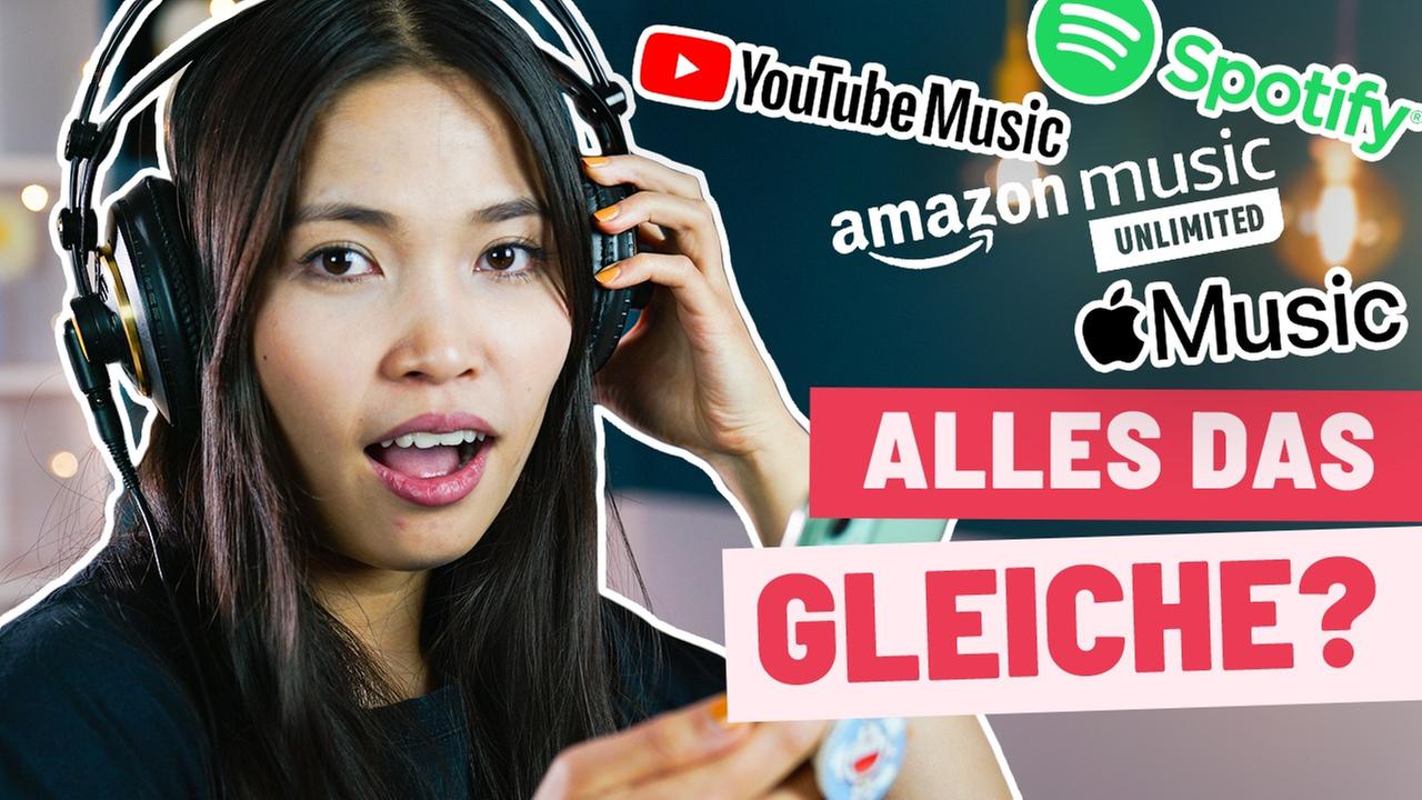 Warum ihr trotzdem alle Spotify nutzt… (Amazon, YouTube und Apple im Test)