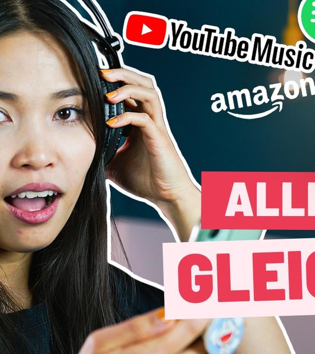 Warum ihr trotzdem alle Spotify nutzt… (Amazon, YouTube und Apple im Test)