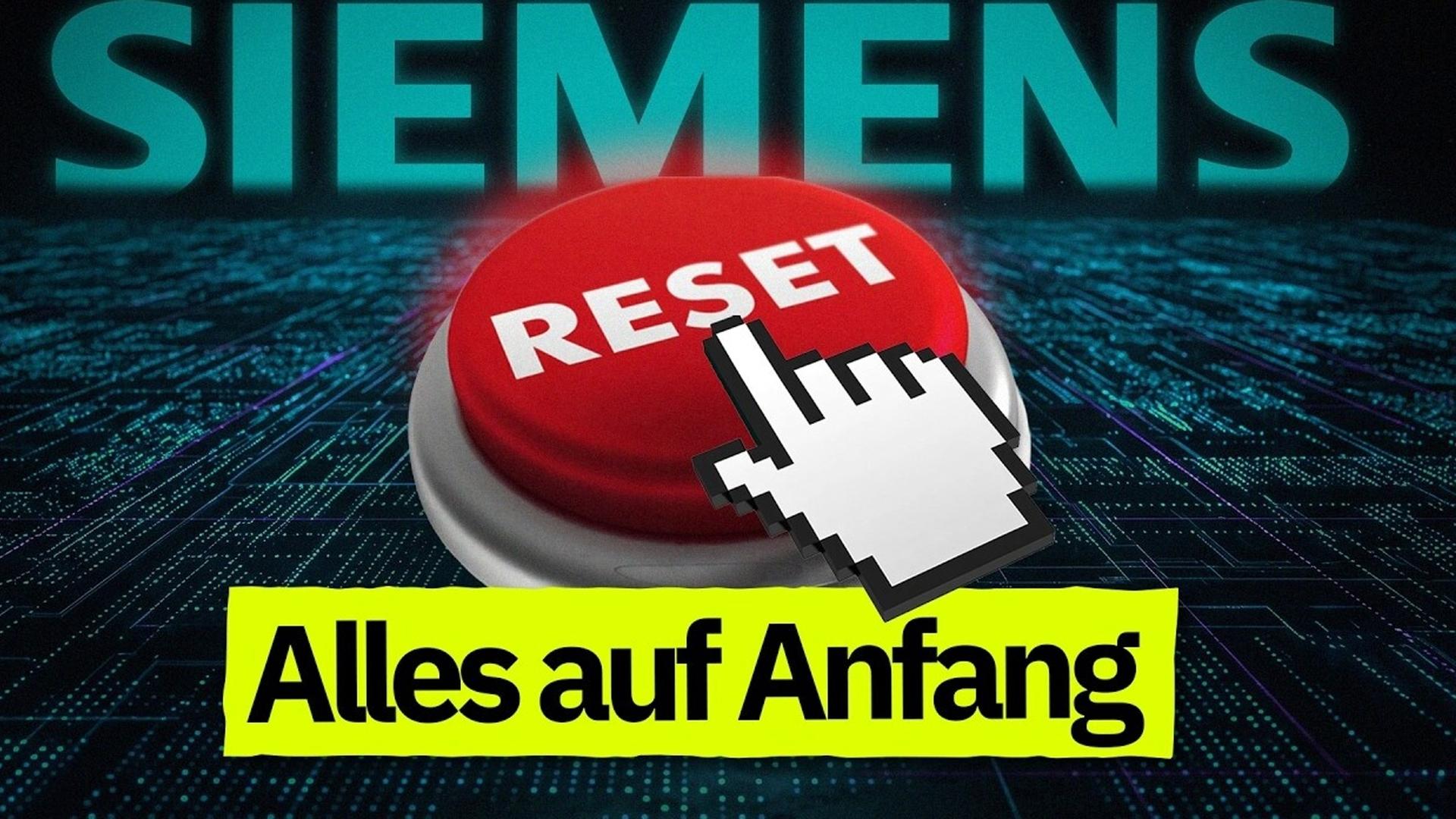 Warum sich Siemens gerade für immer verändert…
