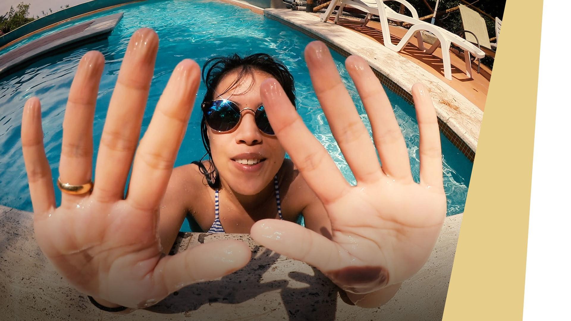 Warum werden die Finger im Wasser schrumpelig?