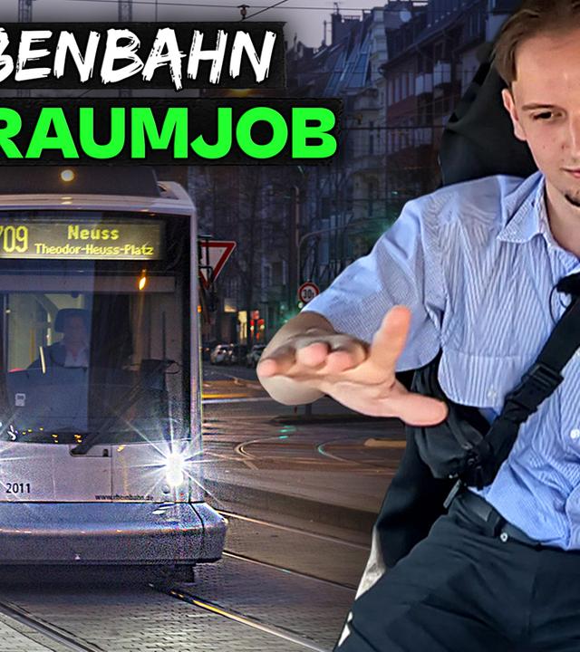 Was passiert an einem Tag bei der Straßenbahn?