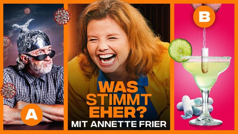 WAS stimmt EHER? (mit Annette Frier)