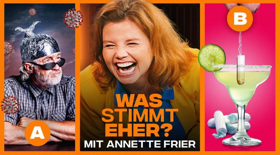 WAS stimmt EHER? (mit Annette Frier)