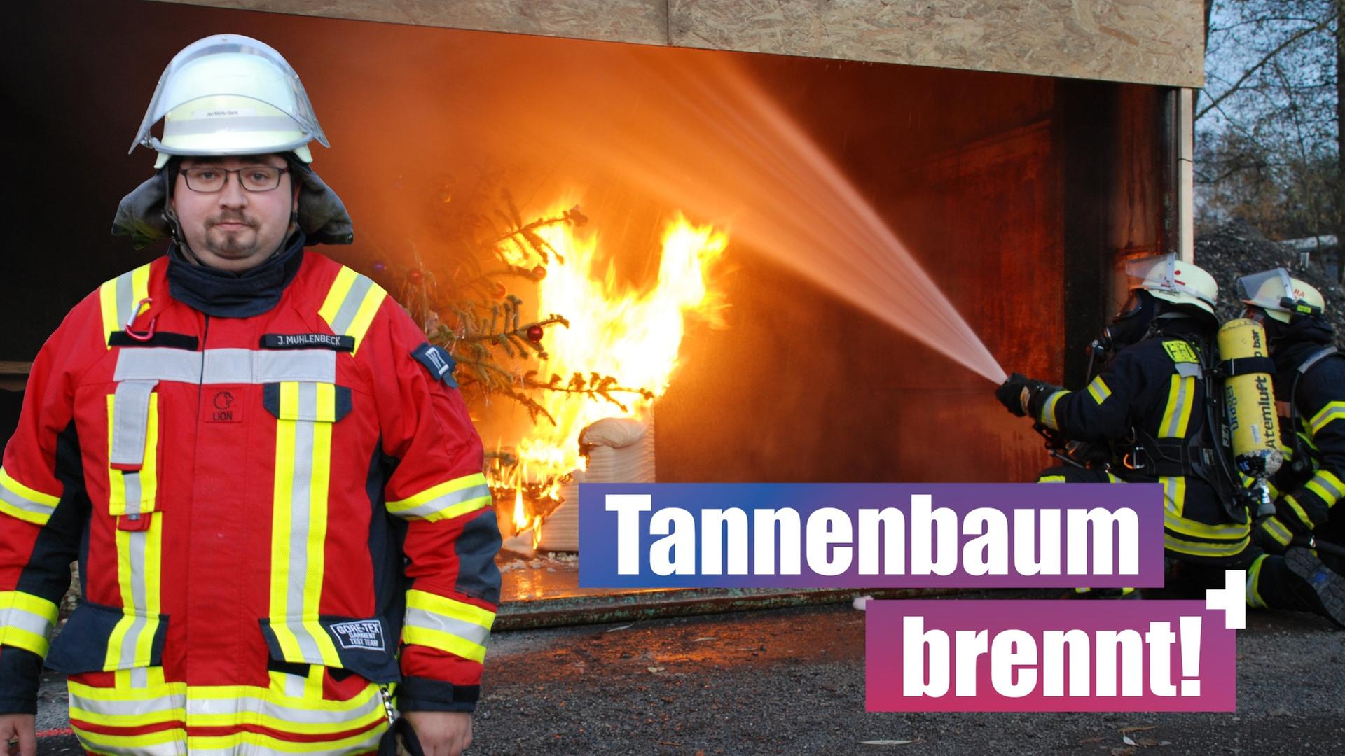 Was tun, wenn der Tannenbaum brennt?