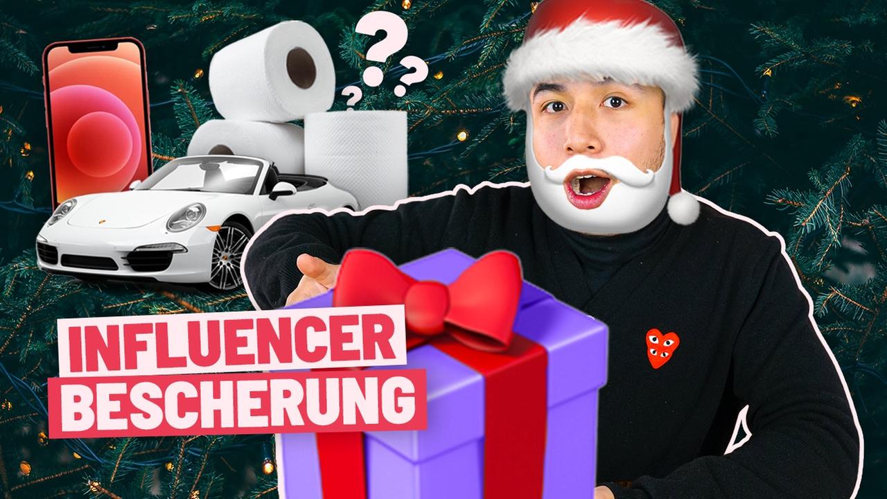 was YouTuber WIRKLICH zu Weihnachten verschenken (Falco, Silvi Carlsson, Kostas, Wailam, CARAMELLA)