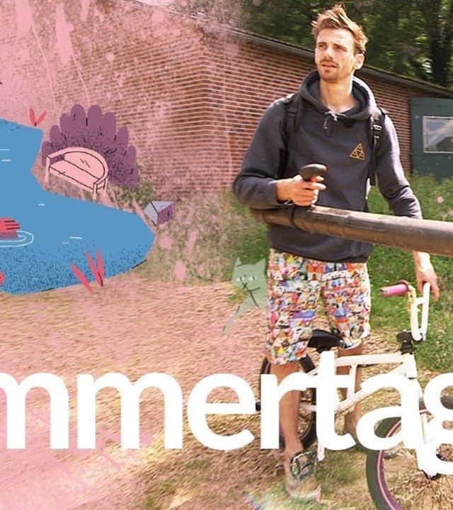 Wasserrutsche, Eis und Golfen – Supersonderlicher Sommertag - Kliemannsland