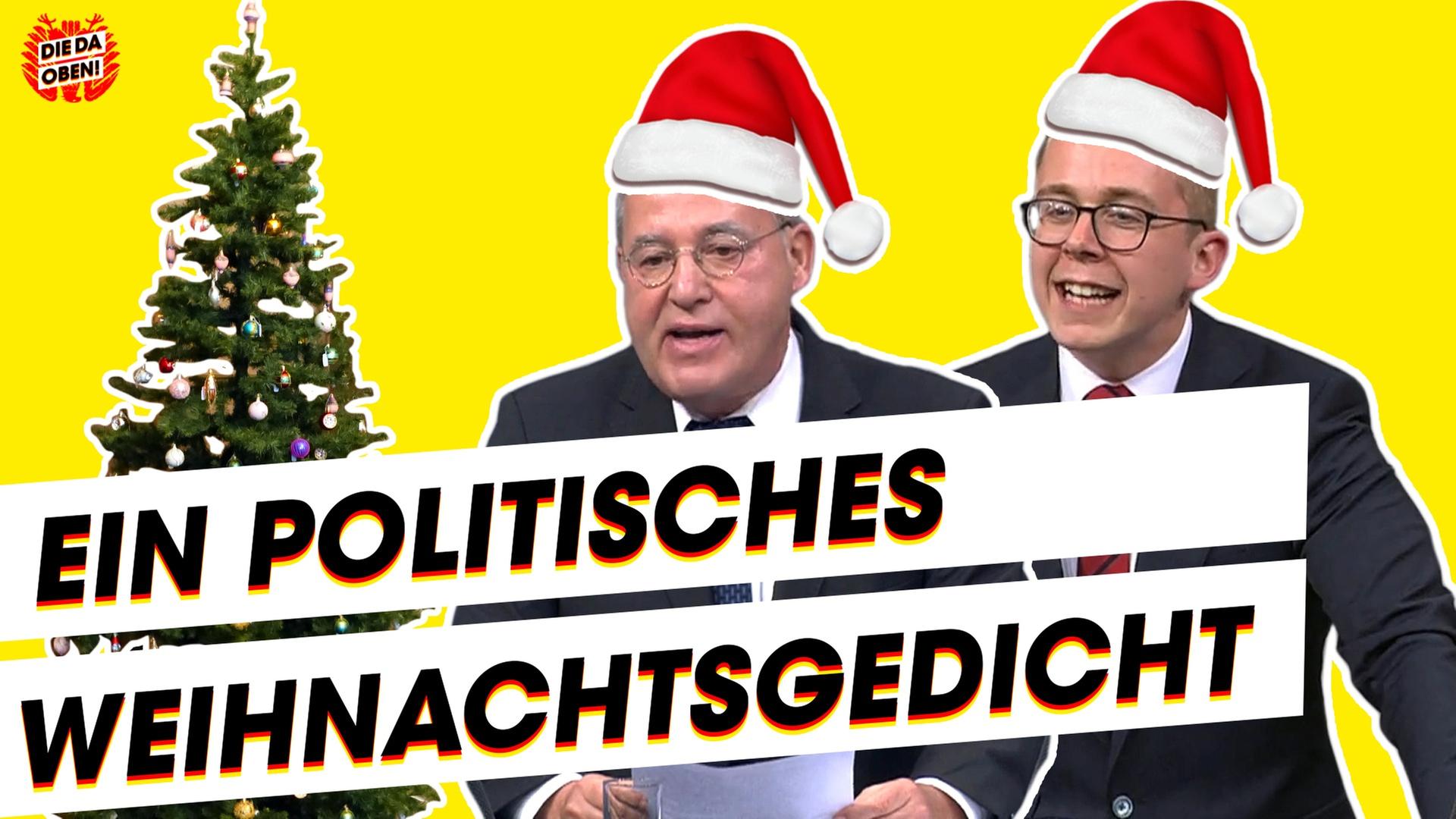 Weihnachtsgedicht mit Amthor, Gysi, Wagenknecht und Co.