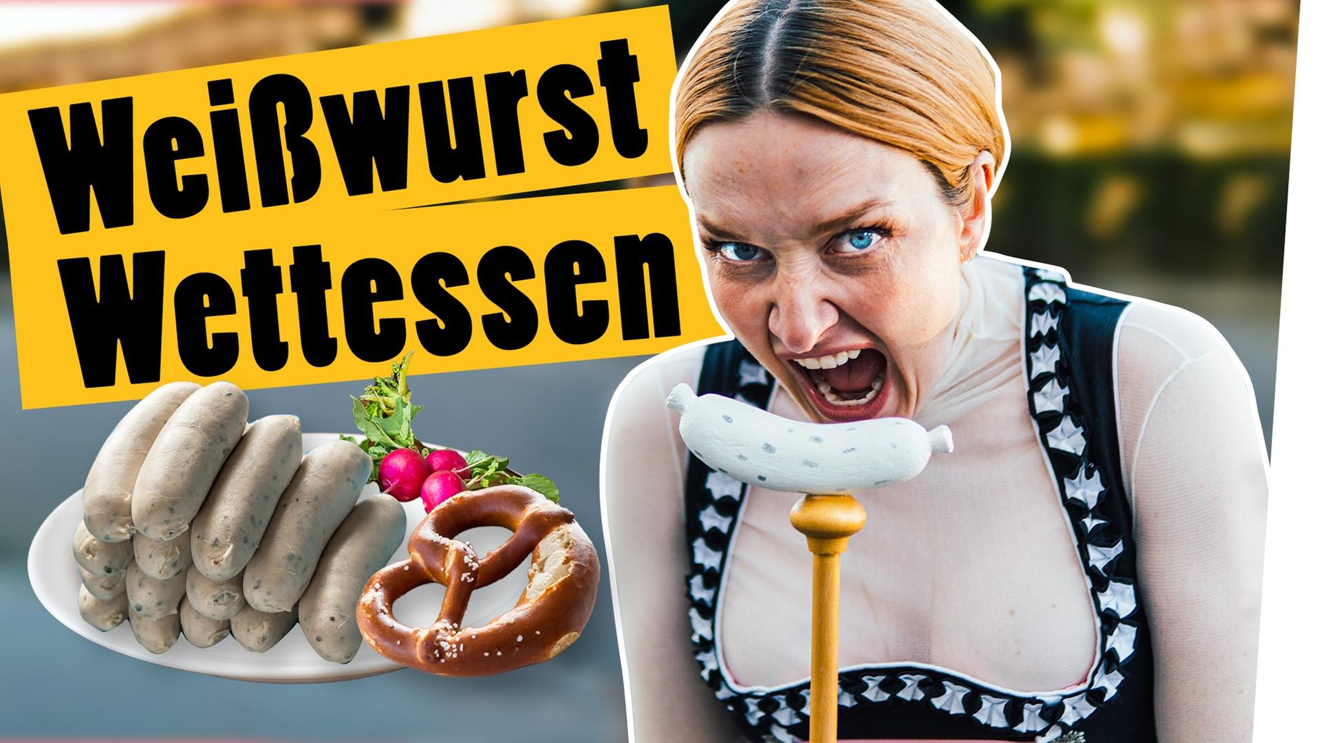 Weißwurst Wettessen: Iss mehr Weißwürste als ein echter Bayer! -- Das schaffst du nie!