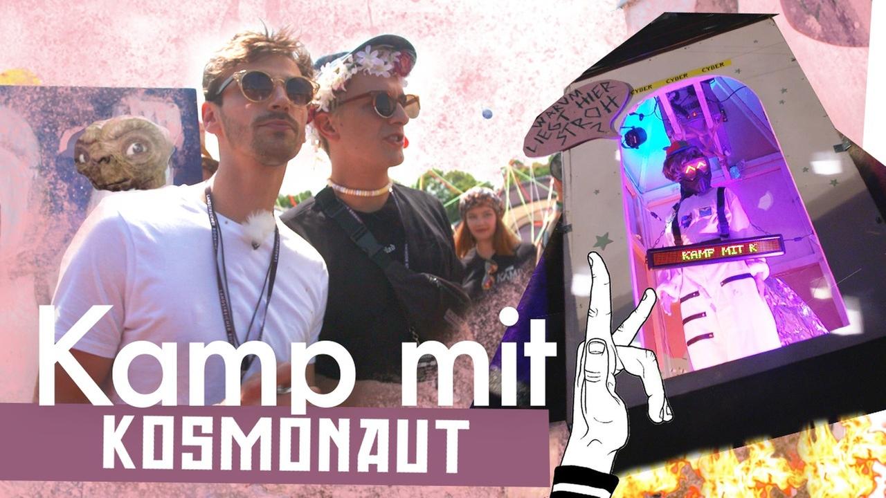 Weltraum-Campingplatz bauen - Kosmonaut Festival - Kliemannsland