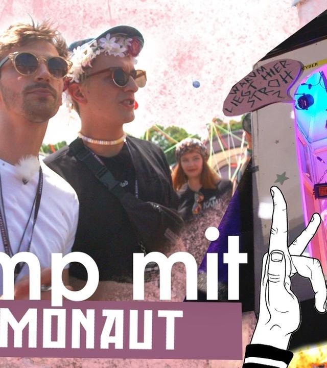 Weltraum-Campingplatz bauen - Kosmonaut Festival - Kliemannsland