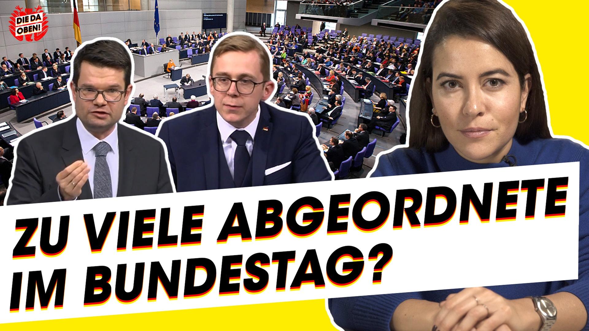 Weniger Abgeordnete in den Bundestag!?