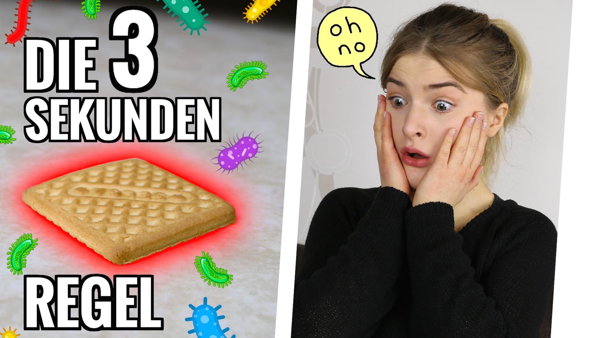 Wenn das ESSEN auf den Boden fällt – Die 3 Sekunden Regel