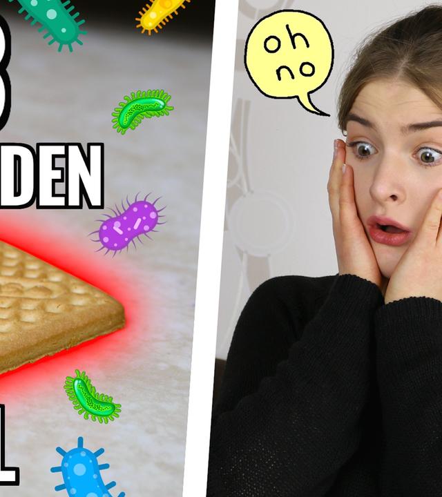 Wenn das ESSEN auf den Boden fällt – Die 3 Sekunden Regel